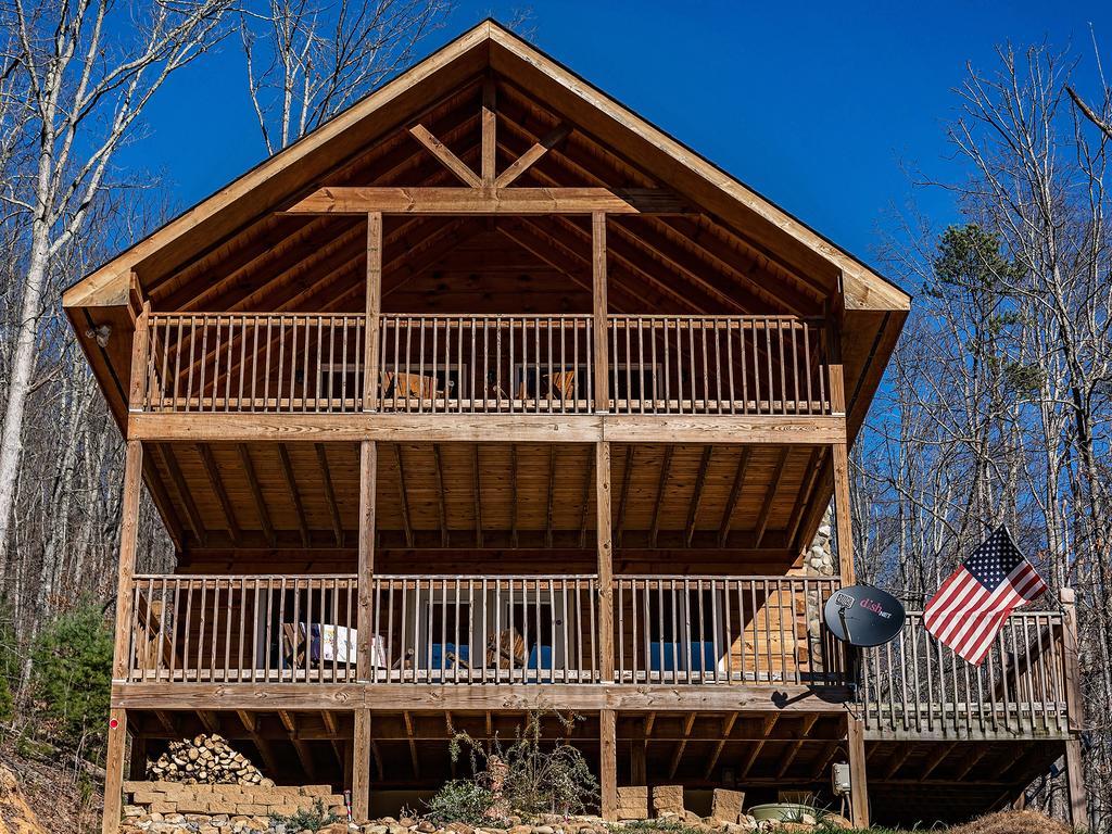 Log Cabin In Smoky Mountains Hotell Sevierville Exteriör bild