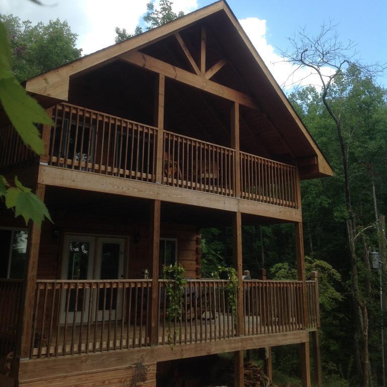 Log Cabin In Smoky Mountains Hotell Sevierville Rum bild