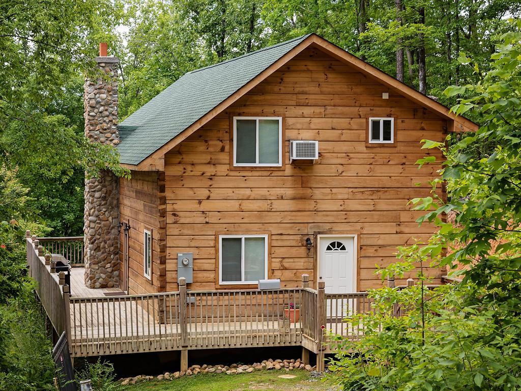 Log Cabin In Smoky Mountains Hotell Sevierville Exteriör bild